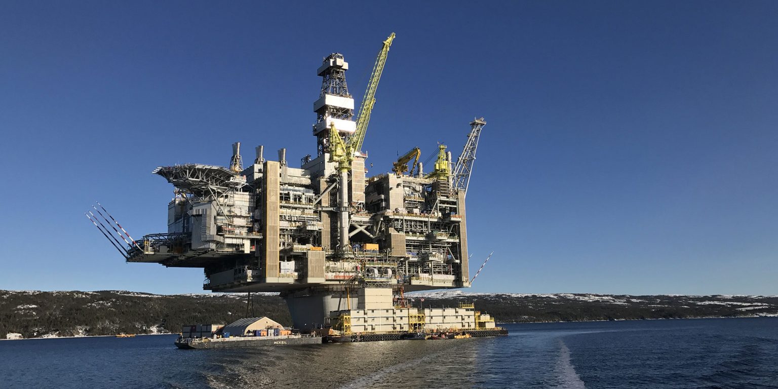 Hebron Oil Platform AGF Group
