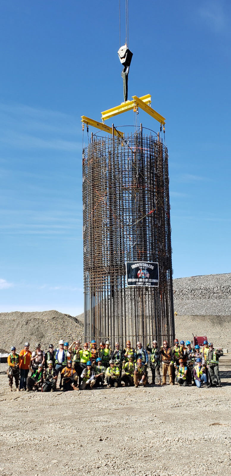 Halfway River Bridge AGF Rebar Calgary